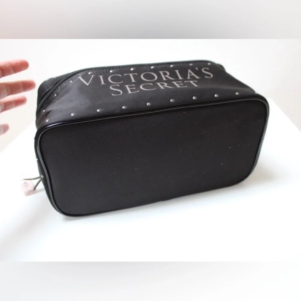 Victoria's Secret Black Bling Case Makeup Bag